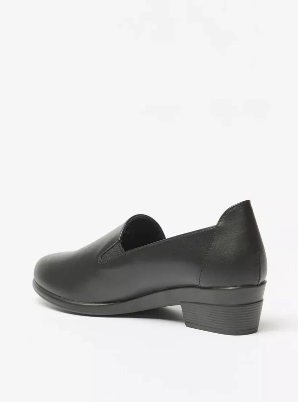 FLORA BELLA EU 36 Black Slip‑On Low Heel Dress Shoes – Comfortable & Versatile