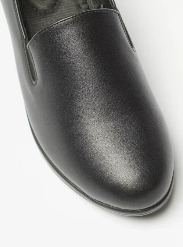 FLORA BELLA EU 36 Black Slip‑On Low Heel Dress Shoes – Comfortable & Versatile