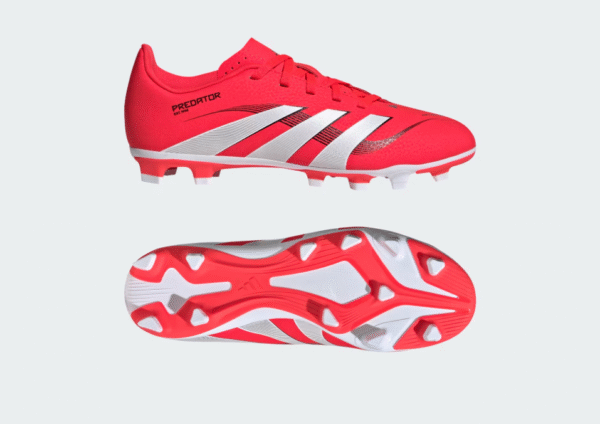 Adidas Predator Firm Ground Soccer Cleats – Red