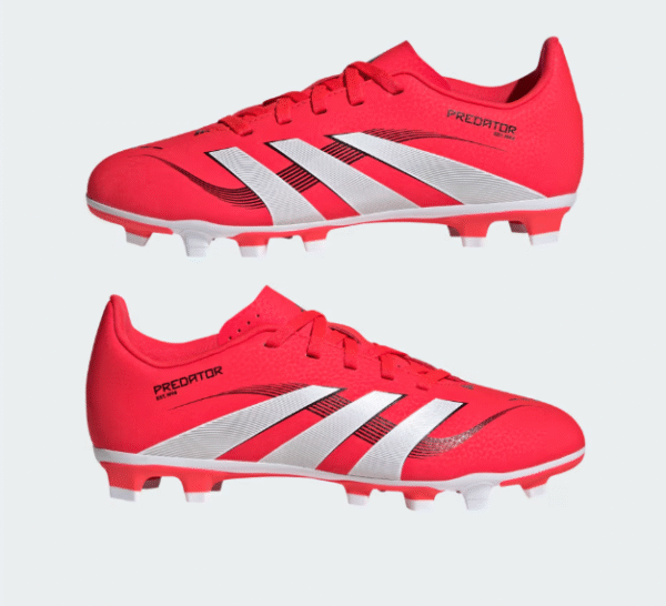 Adidas Predator Firm Ground Soccer Cleats – Red