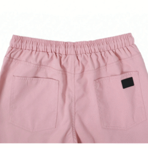 MANFINITY Men’s Dusty Pink Drawstring Casual Shorts – Size L