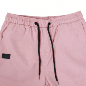 MANFINITY Men’s Dusty Pink Drawstring Casual Shorts – Size L