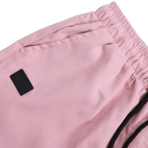 MANFINITY Men’s Dusty Pink Drawstring Casual Shorts – Size L