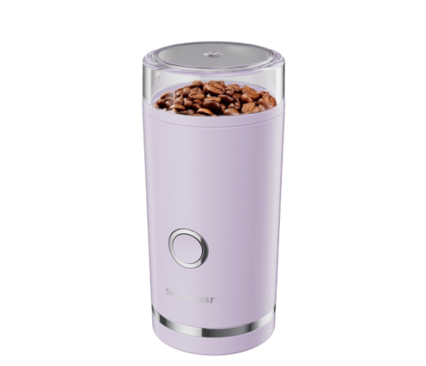 SILVER CREST Electric Coffee Grinder – Rechargeable Mini Bean Grinder (Lavender Color)