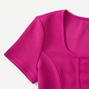 SHEIN Fuchsia Structured Crop Top – Size L