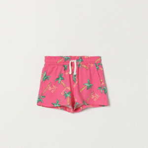 Lefties Kids Pink Beach Vibes Printed Shorts – 9-10 Years