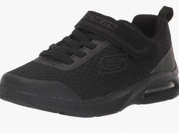 Skechers Boys' Microspec Max - Gorvix All-Black Athletic Sneakers Size 31