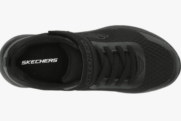 Skechers Boys' Microspec Max - Gorvix All-Black Athletic Sneakers Size 31