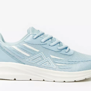 Oaklan Women's Light Blue Mesh Lace-Up Sports Shoes Size 36