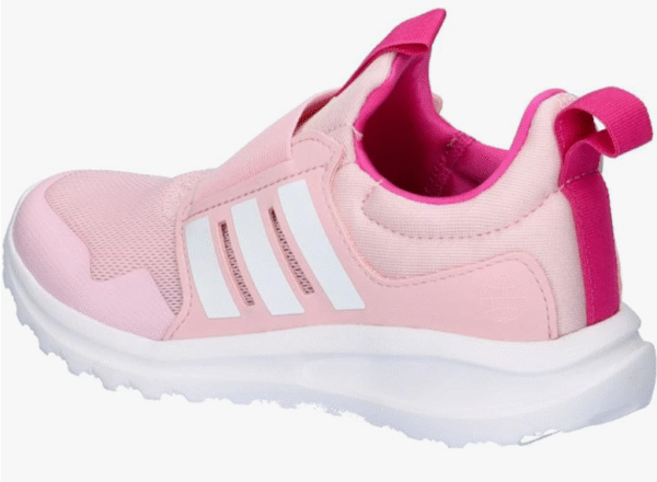 Adidas Girls' Light Pink Slip-On Running Sneakers – Size 35