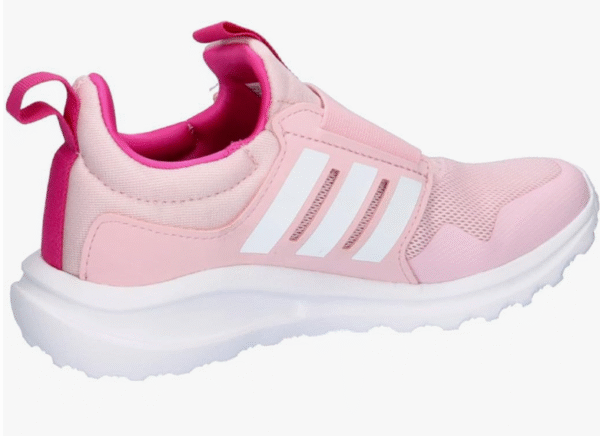 Adidas Girls' Light Pink Slip-On Running Sneakers – Size 35