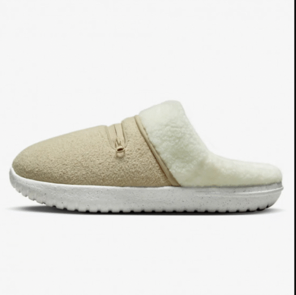 Nike Cozy Sherpa Zip-Up Slippers – Size 44.5