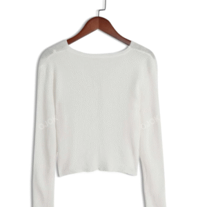 Dazy White Pearl‑Button Ribbed Cardigan – Size M, Chic Layering Knit