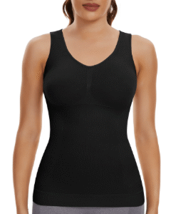 Esmara Women's Black Seamless Shapewear Camisole with Built-In Support Size S
