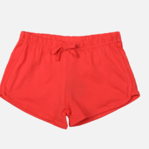 Red Casual Drawstring Lounge Shorts by Lefties