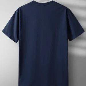 LogiFirst “Surprised Goose” Graphic Tee – Unisex T‑Shirt, Navy, Size M