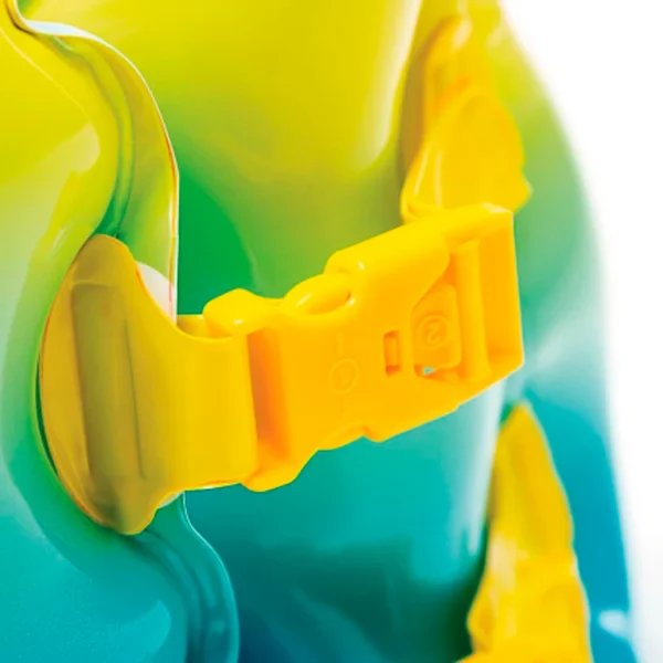 Intex Inflatable Kids' Swim Vest - Yellow & Blue Ombre with Safety Buckles
