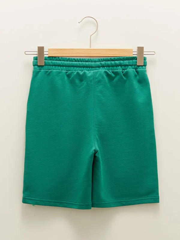 LEFTIES Boys' Emerald Green Fleece Drawstring Shorts 11-12 Y