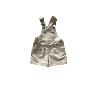 Baby/Toddler Light Wash Denim Overall Shorts (Dungarees) - Size [Please provide the size 92