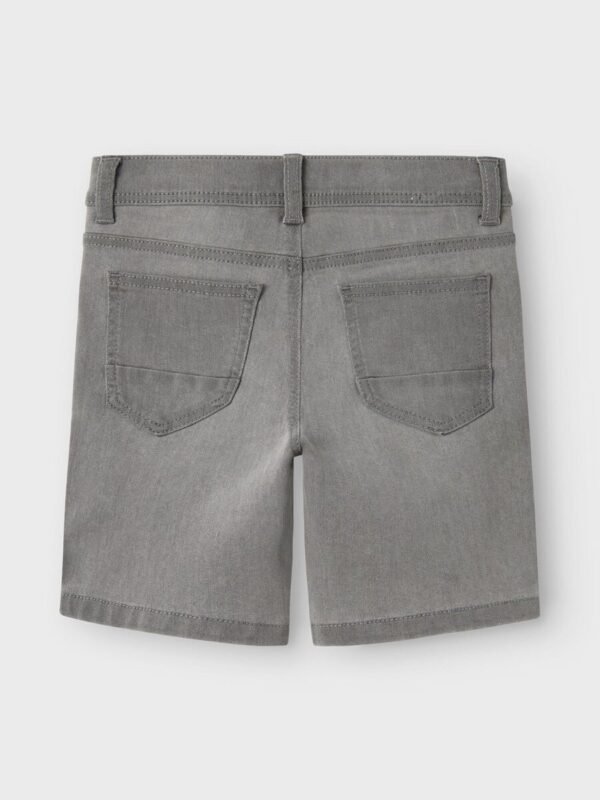 Kids' Light Grey Stretch Denim Shorts | BESTies