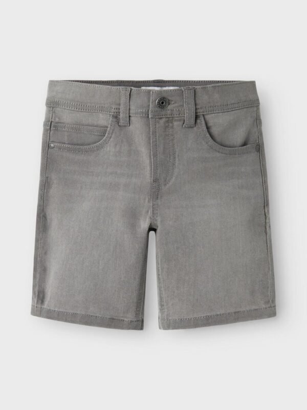Kids' Light Grey Stretch Denim Shorts | BESTies