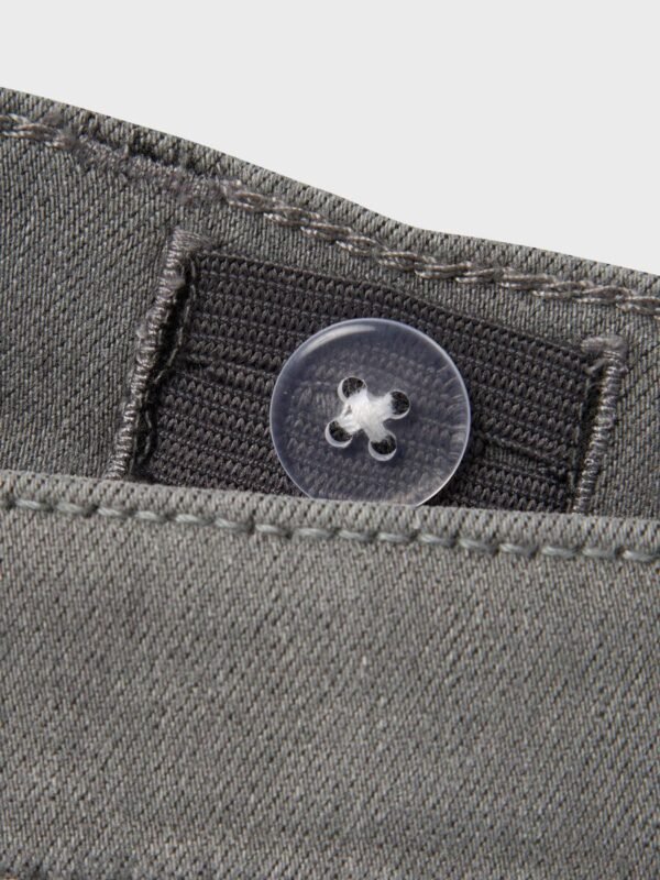 Kids' Light Grey Stretch Denim Shorts | BESTies