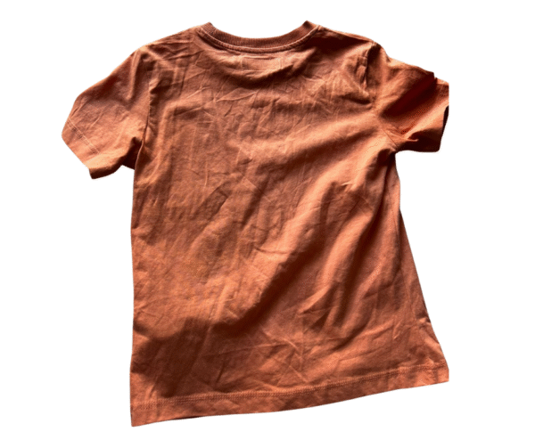 LEFTIES Kids' "Be Careful!!!" Cactus Graphic Orange T-Shirt - Size 7-8Y