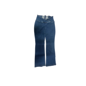 SHEIN Women's High-Waisted Dark Wash Flared Jeans - Size 32