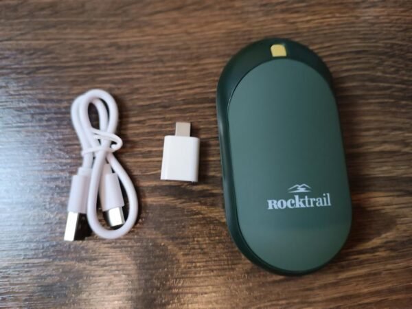 Rocktrail Rechargeable Outdoor Hand Warmer - Portable & USB-C Charged