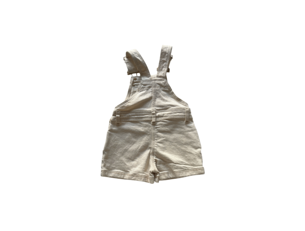 Baby/Toddler Light Wash Denim Overall Shorts (Dungarees) - Size92