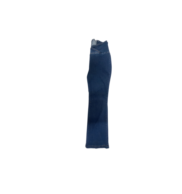 SHEIN Women's High-Waisted Dark Wash Flared Jeans - Size 32