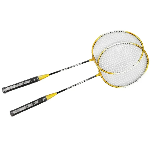Logifirst Badminton Racket Set - Durable Training & Leisure Racquets (2 Pack)