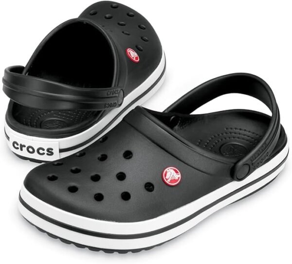 Crocs Crocband Clog - Unisex Comfort Sandals with Sporty Stripe
