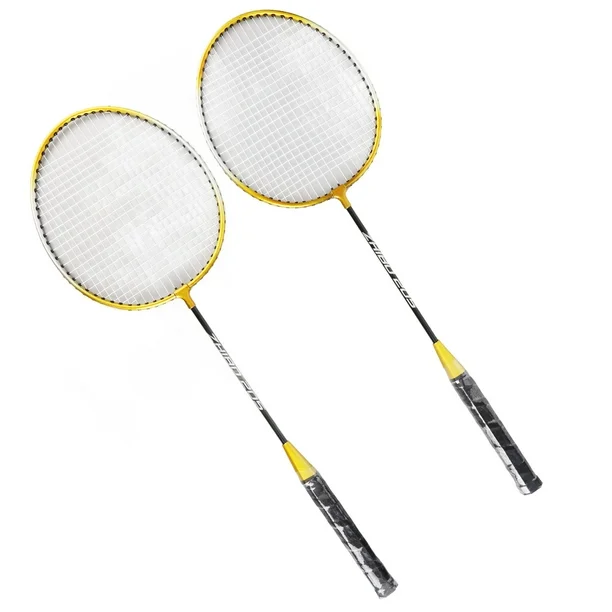 Logifirst Badminton Racket Set - Durable Training & Leisure Racquets (2 Pack)