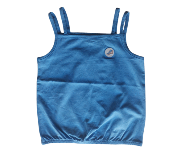 MILLA STAR Kid's Blue Camisole Top with Elastic Hem - Size 5-6 Years