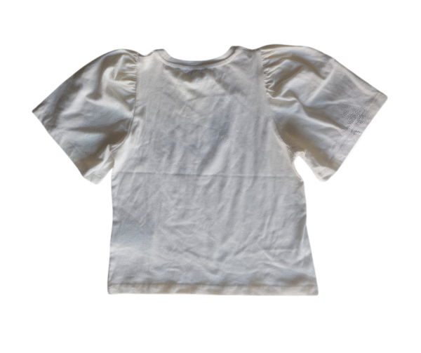 MILLA STAR Kid's Cream "Take it Easy" Leopard Print T-Shirt - Size 6-7 Years