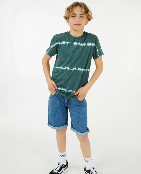 JBC Kids’ Green Tie-Dye Cotton T-Shirt – Size 128