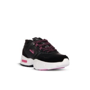 Ellesse Bigonzzi Chunky Sneakers - Black & Pink Women's Trainers, Size 39