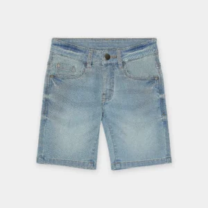 BESTies Light Blue Kids Denim Shorts – Classic Slim Fit Jean Shorts, Size 158 (12–13 Years)