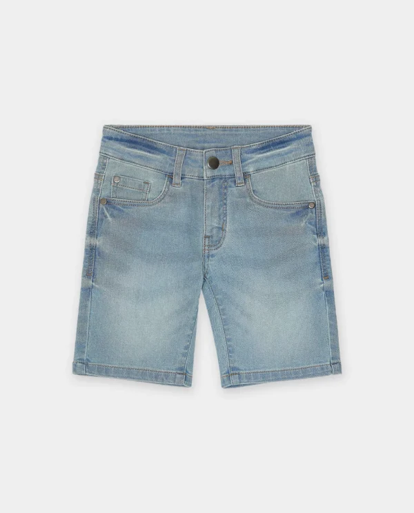 BESTies Light Blue Kids Denim Shorts – Classic Slim Fit Jean Shorts, Size 158 (12–13 Years)