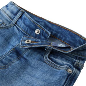 BESTies Toddler Denim Shorts – Classic Blue Jean Shorts for Kids, Size 92 (1.5–2 Years)