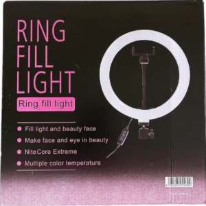 LED Ring Light with Phone Holder