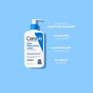 CeraVe Daily Moisturizing Lotion for Normal to Dry Skin - Lightweight Face & Body Hydration