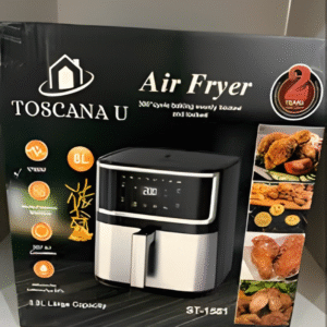 TOSCANA U 8L Large Capacity Digital Air Fryer - 1700W Multi