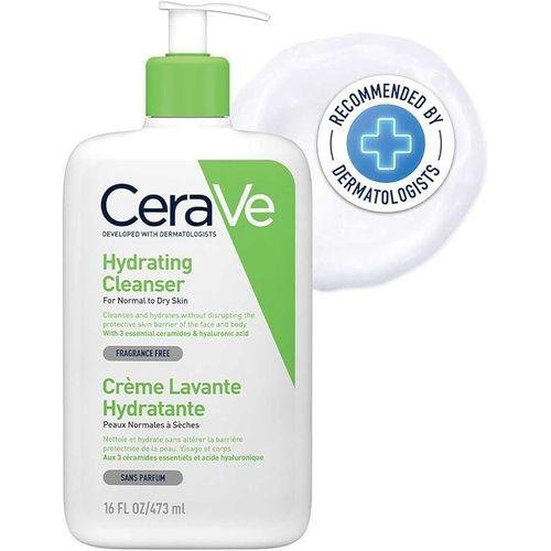 **CeraVe Hydrating Facial Cleanser for Normal to Dry Skin