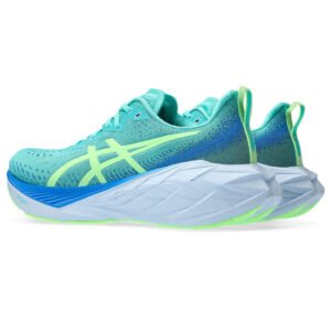 ASICS NOVABLAST 3 (or similar) Running Shoes - Teal and Lime Green