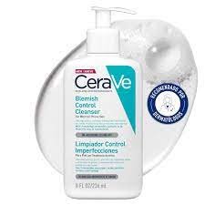 CeraVe Blemish Control Cleanser with 2% Salicylic Acid for Acne-Prone Skin