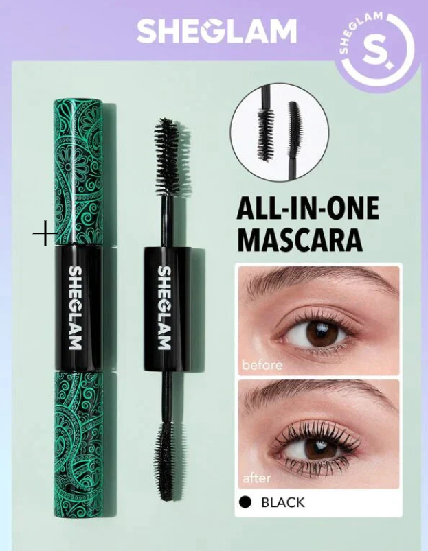 SHEGLAM All-in-One Mascara - Black