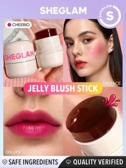 SHEGLAM Color Bloom Liquid Blush - Matte/Gel-Cream Formula