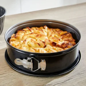 ERNESTO Non-Stick Springform Cake Pan – Round Baking Tin with Quick-Release Buckle